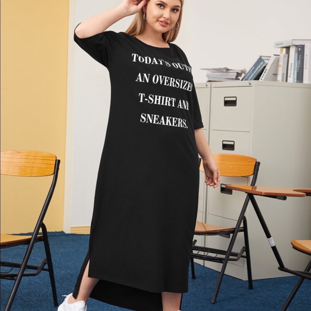 NWT Maxi T-shirt Dress 3x